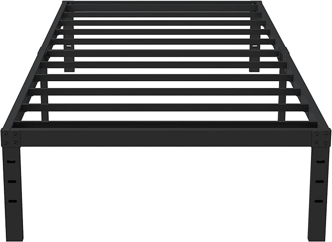 16 Inch Twin XL Bed Frames, Metal Platform Twin XL Bed Frame by Upcanso