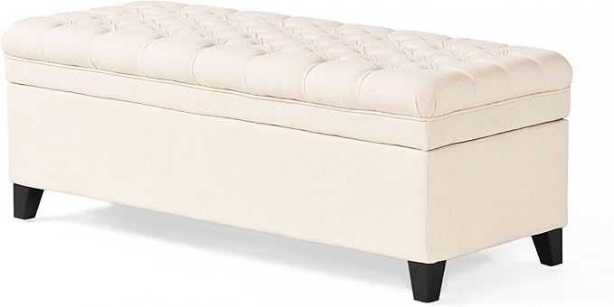 Ball & Cast 50" Upholstered Storage Ottoman - Image 5