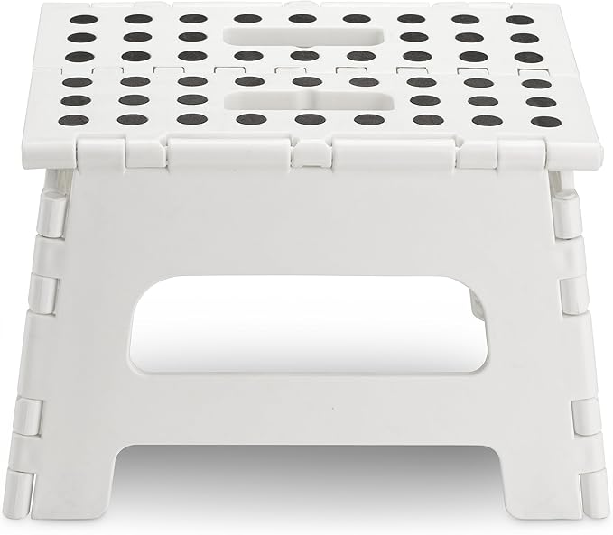 Handy Laundry - Folding Step Stool - Sturdy Enough Collapsible Stool to Support - Image 2