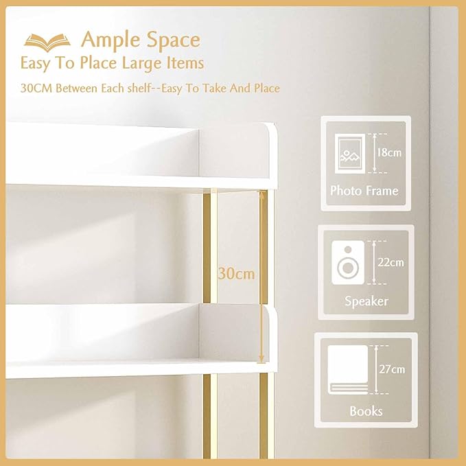 Wide Open Shelf Bookcase - Image 4