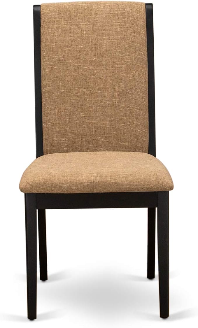East West Furniture ESLA3-BCH-47 3 Piece Modern Dining Table Set Contains a - Image 6