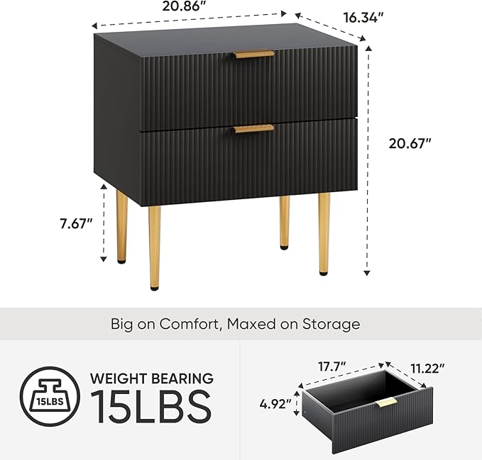 Night Stand, Bedside Table - Image 2