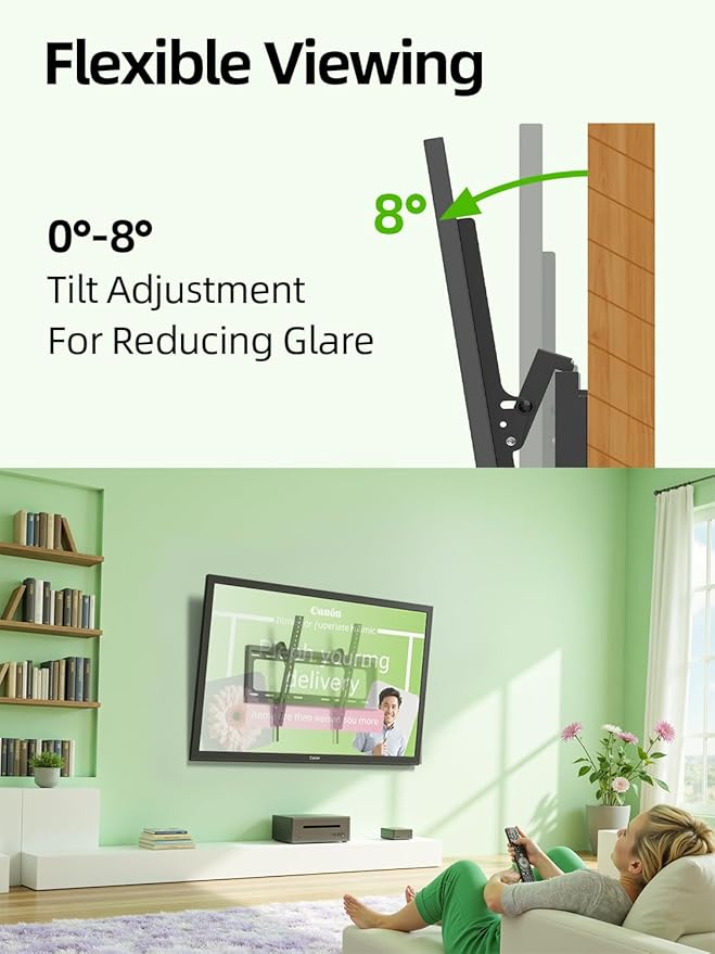 USX Mount Tilting TV Wall Mount Bracket Low Profile - Image 5