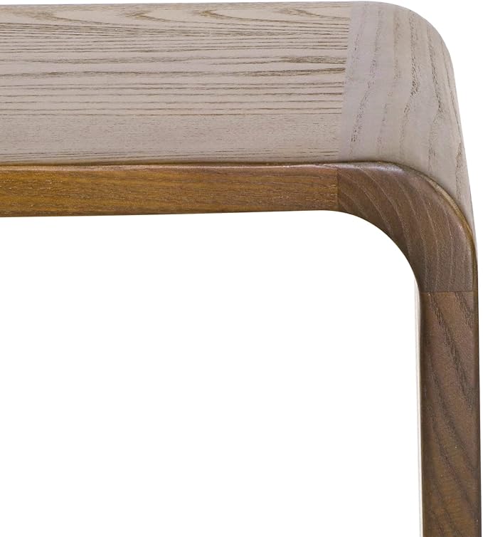 COZYMATIC Carlisha C-Shaped End Table Sofa Table Coffee Table Solid Wood Frame - Image 7