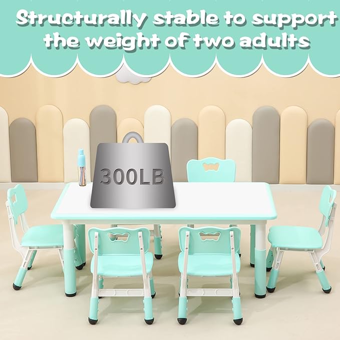 Children's Table and Chair Set Suitable - Image 6