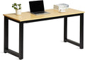 Decoholic 55 Inch Computer Desk, Home & Office PC Laptop Study Writing Table by DECOHOLIC