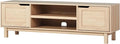 Walker Edison Tage Modern Pull-Open Door Low Stand by WalkerEdison