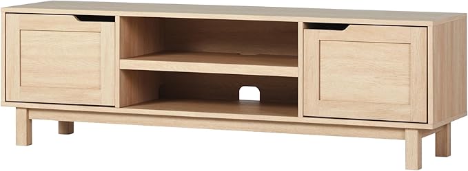 Walker Edison Tage Modern Pull-Open Door Low Stand by WalkerEdison