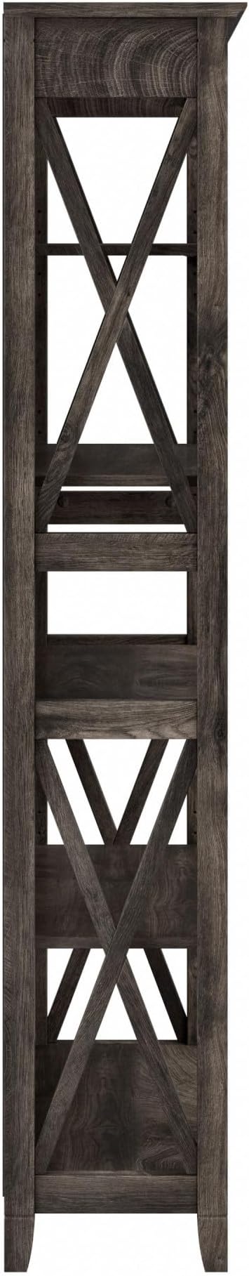 Bush Furniture Tall 5 Shelf Bookcase - Image 9