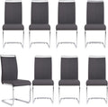 Dining Chairs Set, Kitchen Modern Metal Chairs by Gopop