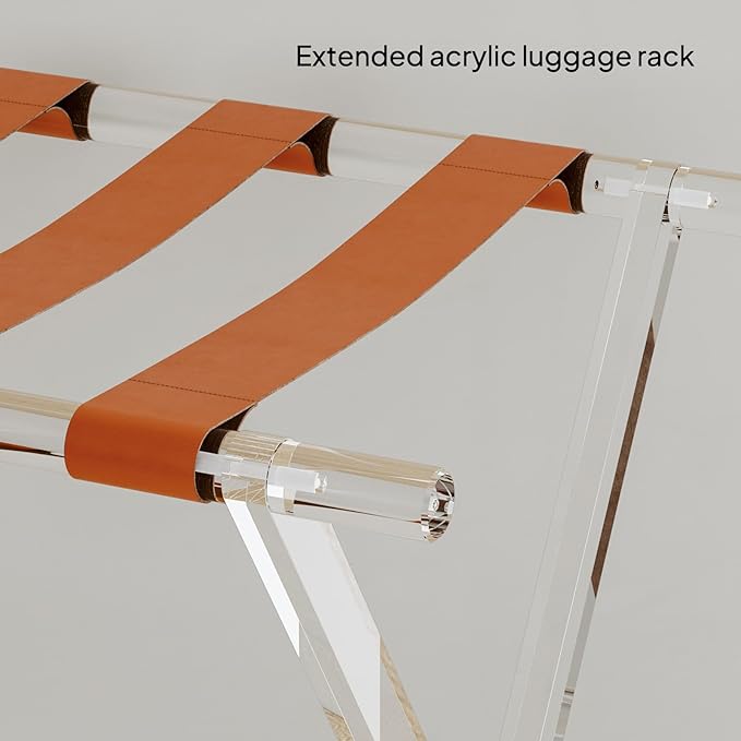 Sumerflos Acrylic Luggage Rack for Guest Room - Image 3