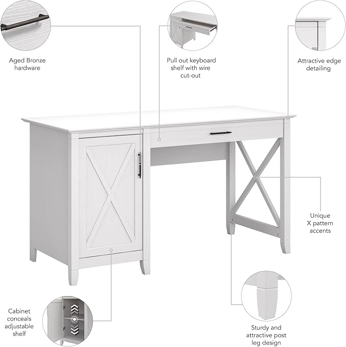Bush Furniture Key West Computer Desk - Image 5