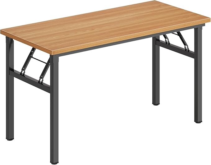 DlandHome 47 inches Folding Table Computer Desk Portable ActivityTable - Image 9