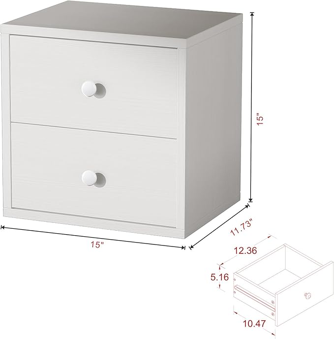 FUSUNBAO Magic DIY Cube Storage Organizer Stackable Cubes - Image 2