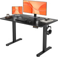 YDN Electric Standing Desk, Adjustable Height Stand up Desk, 48x24 Inches Sit by YDN