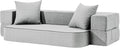 2-in-1 Folding Sofa Bed with Pillows by SUYOLS
