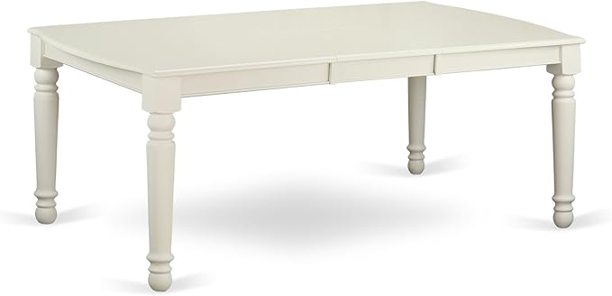 East West Furniture DOCL7-LWH-C 7 Piece Kitchen Table & Chairs Set Consist of a - Image 5