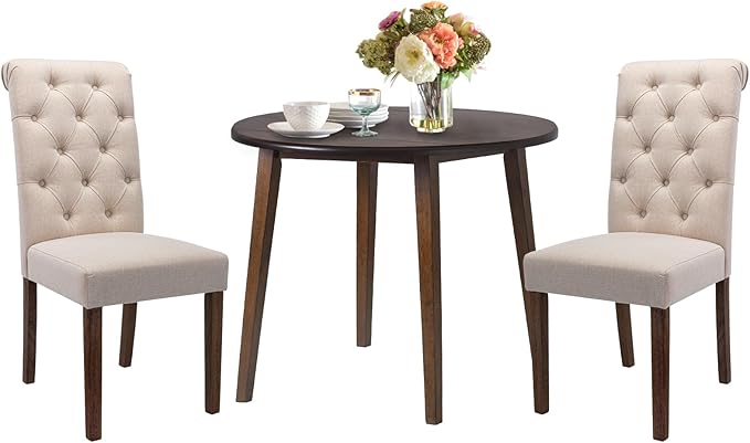 COLAMY 3-Piece Extendable Dining Table Set by COLAMYINC