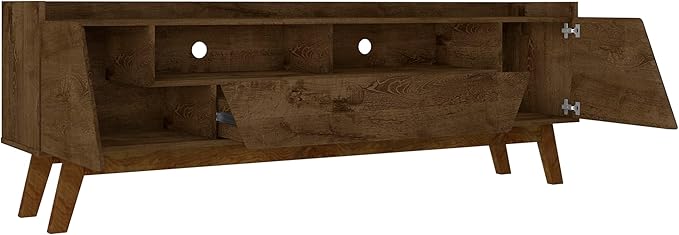 Manhattan Comfort Marcus Mid Century Modern 70 Inch TV Stand - Image 5