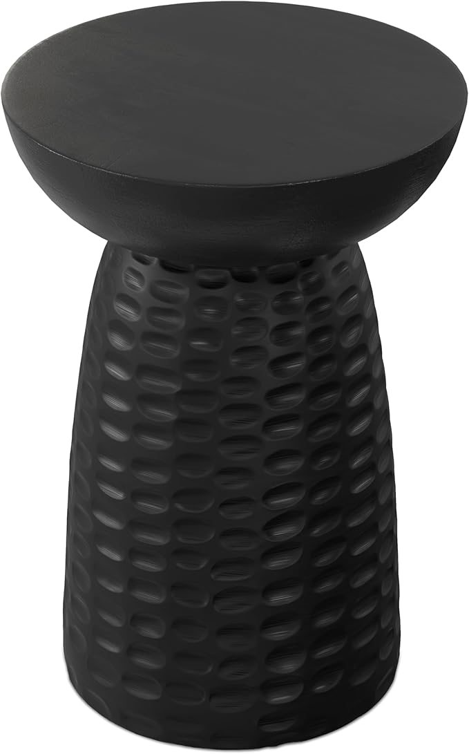 SIMPLIHOME Boyd 13-inch Wide Solid Mango End Table in Black, Contemporary-Style - Image 8