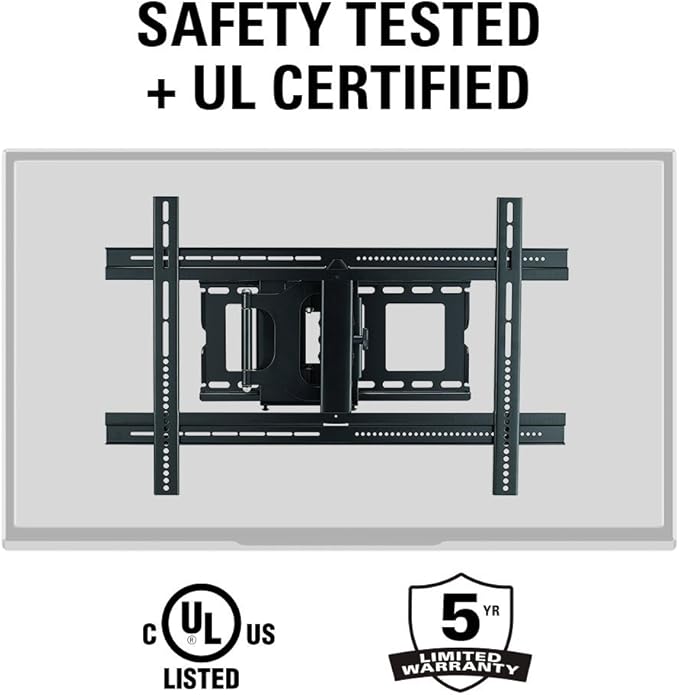 Sanus MLF13-B1 Articulating Universal Wall Mount - Image 7