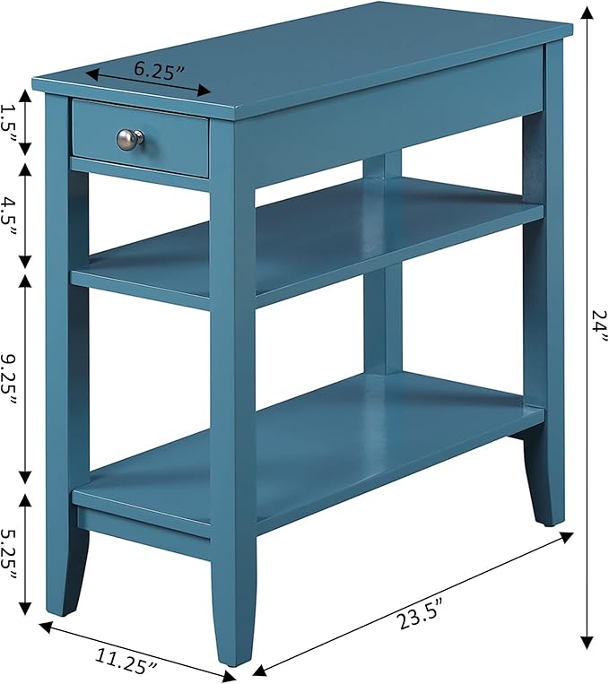 Convenience Concepts American Heritage Chairside End Table - Image 3