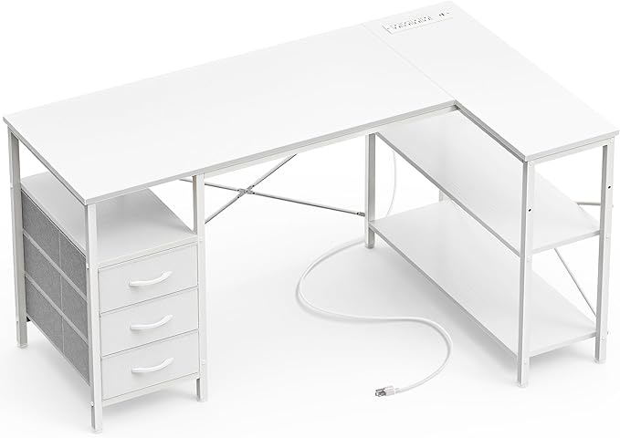 Huuger L Shaped Office Desk by Huuger