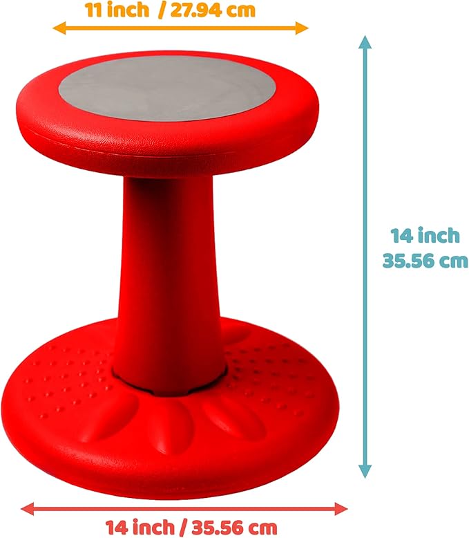 ActiveChairs Kids Wobble Stool, Flexible Seating - Image 3