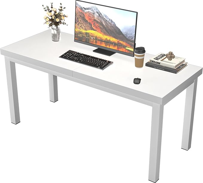 47.2 Inch Small Computer Desk, Home Office Desk, Modern Table by Unknown