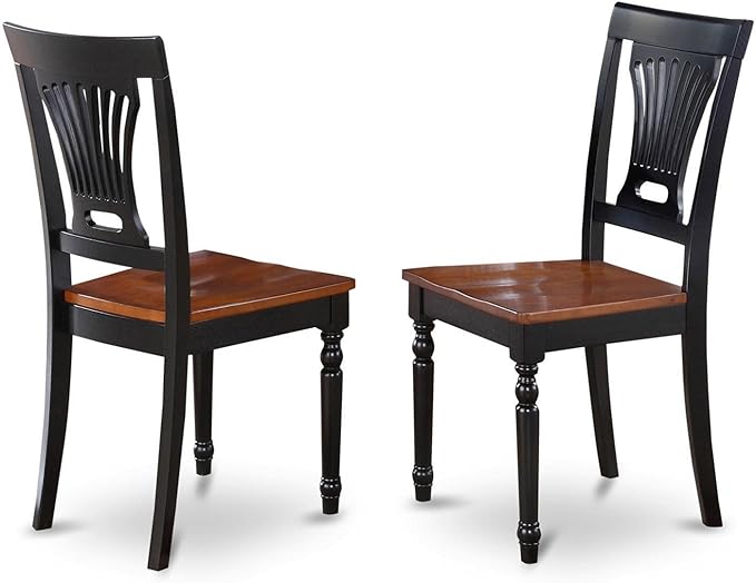 East West Furniture DLPL3-BCH-W 3 Piece Modern Dining Table Set Contains a - Image 3