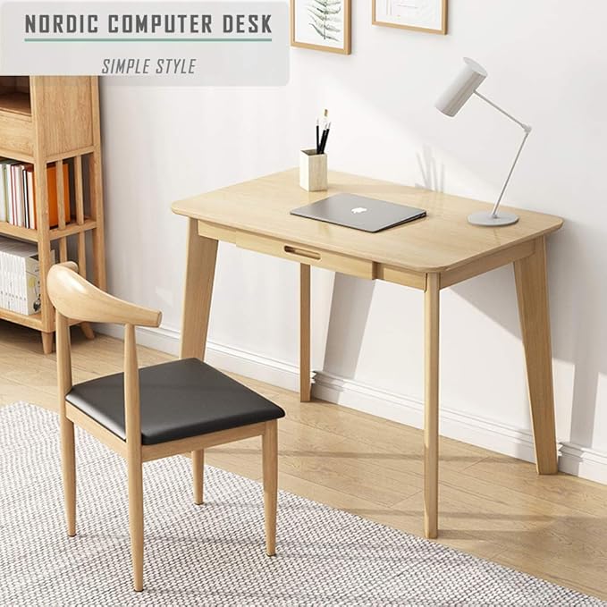 IOTXY Solid Wood Writing Desk - Image 2