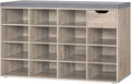 DINZI LVJ Shoe Bench, Entryway Storage Bench by DINZILVJ