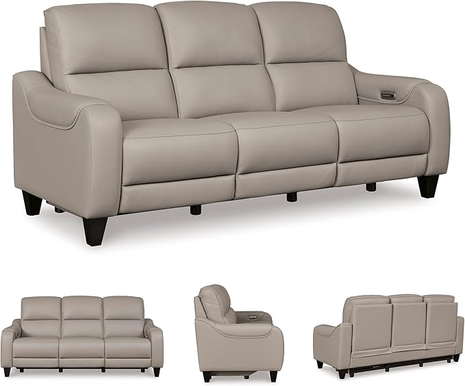 Signature Design by Ashley Mercomatic Casual Leather Match Wall Hugger Power - Image 8