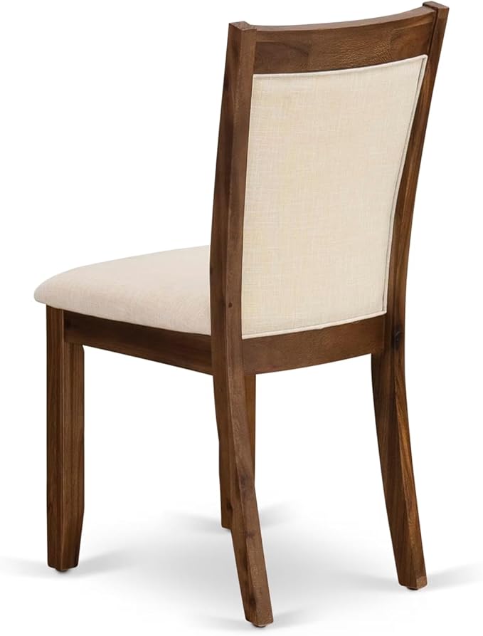 East West Furniture V727MZN32-7 7 Piece Dining Table Set Consist of a Rectangle - Image 12