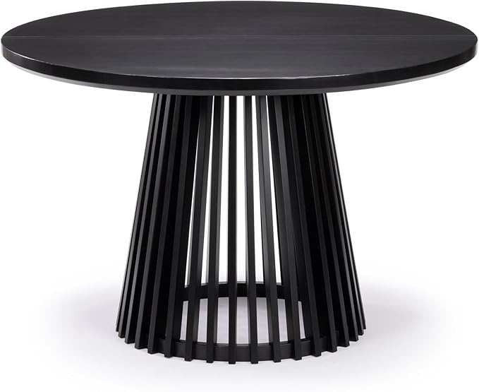 Plank+Beam Lido Round Dining Table, Minimalist Kitchen Table - Image 3