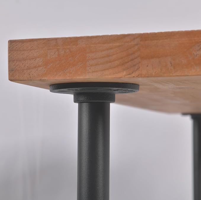Diwhy DIY Industrial Design Pipe Dining Table Casual Pub BAR Laptop Table - Image 8
