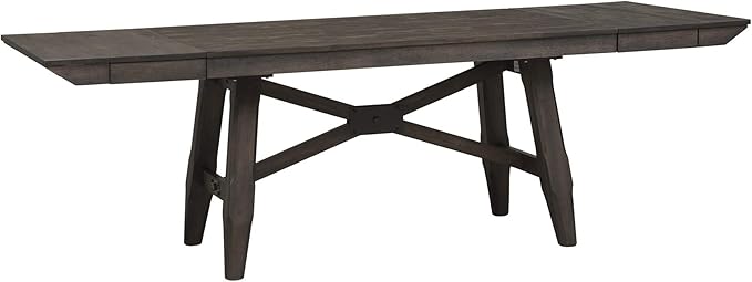 LIBERTY FURNITURE INDUSTRIES, INC. Double Bridge 6 Piece Trestle Table Set - Image 4