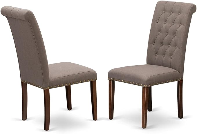 East West Furniture BRP3T18 Bremond Parson Kitchen Chairs by EastWestFurniture