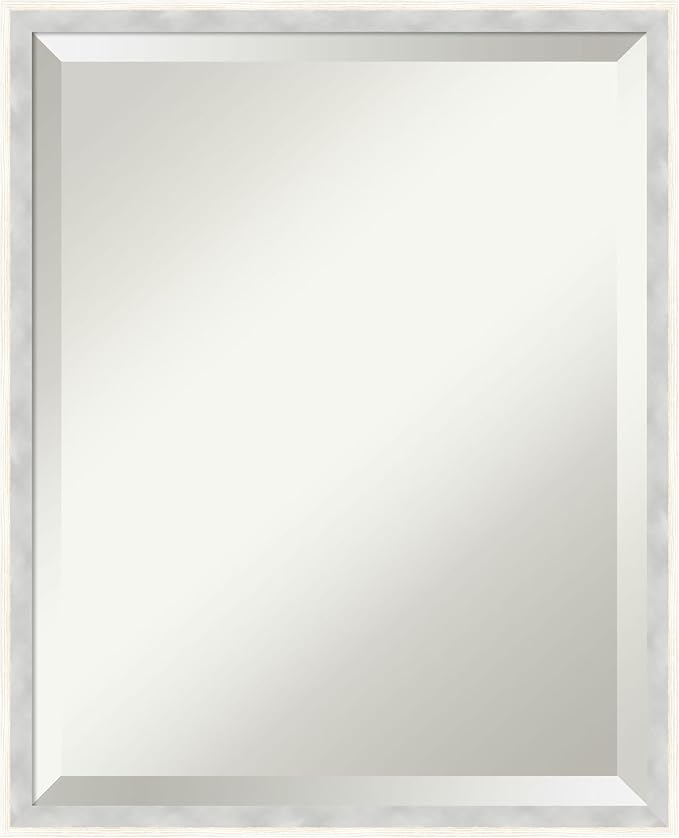 Amanti Art White Bathroom Mirror by AmantiArt