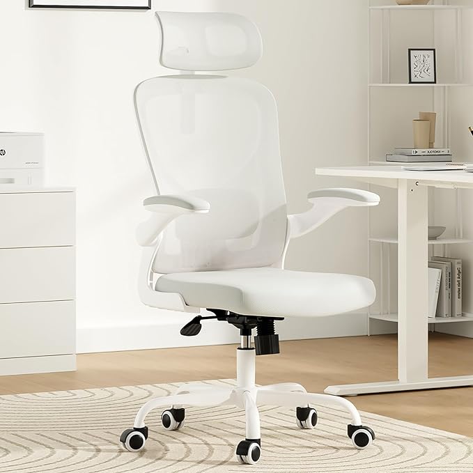 Ergonomic Office Chair, Comfy Home Office Chair High Back Computer Chair - Image 3