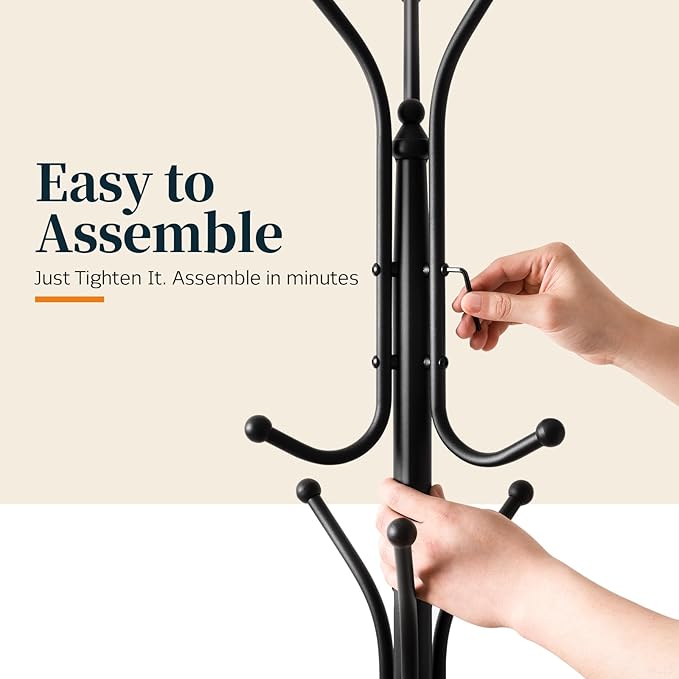 Yoobure Metal Coat Rack Freestanding - Image 9