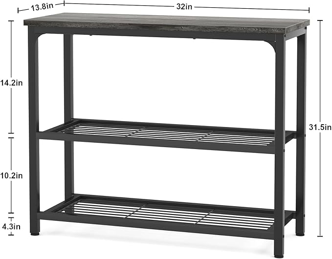 Ecoprsio Small Console Table, Sofa Table - Image 3