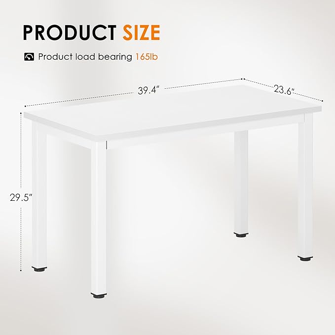 DlandHome 39 inches Small Computer Desk - Image 3