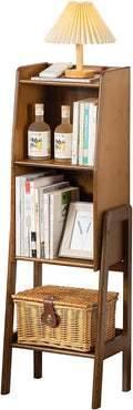 3 Tier Bamboo Bookcase, Classical Modern Bookshelf, Dispaly Shelves, Bamboo by SOBIBO