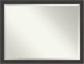 Amanti Art Brown Bathroom Mirror by AmantiArt