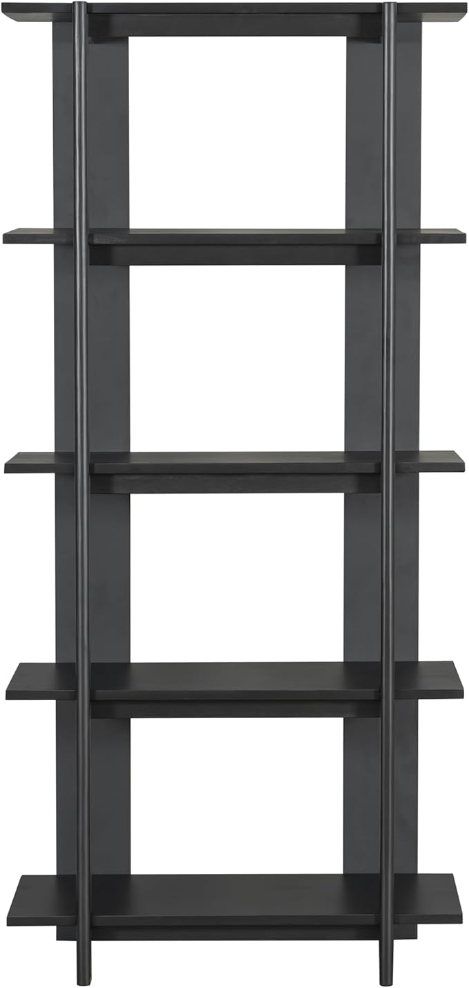 Christopher Knight Home Milio Modern 4 Shelf Bookcase, Acacia Solid Wood Book - Image 6