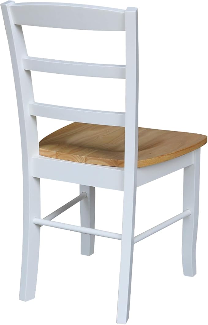 Madrid Ladderback, Solid Wood Kitchen/Dining Chairs, Parawood Construction - Image 8