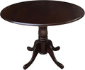 IC International Concepts, Solid Real Wood, Sturdy Parawood, Rich Mocha by InternationalConcepts