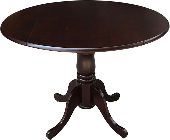 IC International Concepts, Solid Real Wood, Sturdy Parawood, Rich Mocha by InternationalConcepts
