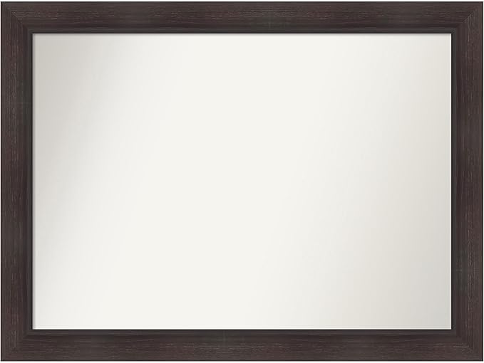 Amanti Art Brown Bathroom Mirror by AmantiArt